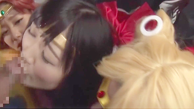 Sailor Moon JAV Girls Enjoy Crazy Group Sex Fantasies