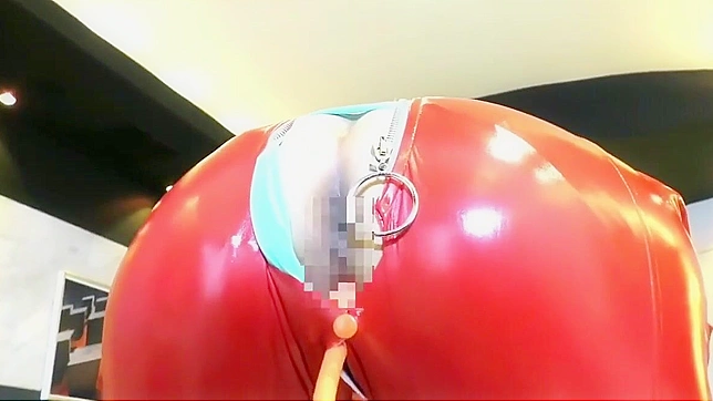 Skintight Suit JAV Beauty Shows Off Stunning Hot Body