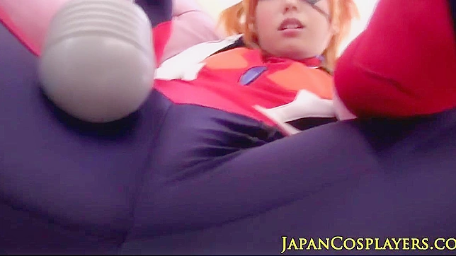 Lustful Asian Cosplayer Teases and Rides Harder than Ever Before