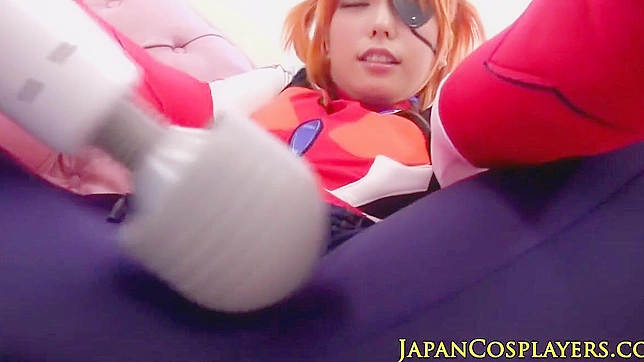 Lustful Asian Cosplayer Teases and Rides Harder than Ever Before