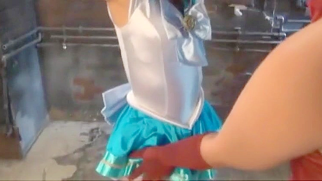 Luscious JAV Babe in Damsel-in-Distress Sex Play Scene