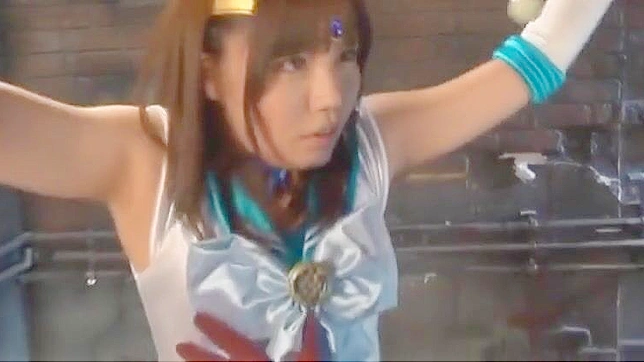 Luscious JAV Babe in Damsel-in-Distress Sex Play Scene