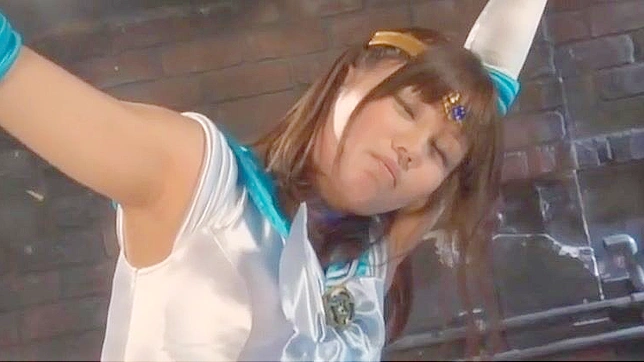 Luscious JAV Babe in Damsel-in-Distress Sex Play Scene