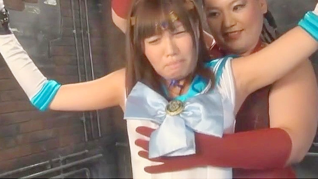 Luscious JAV Babe in Damsel-in-Distress Sex Play Scene