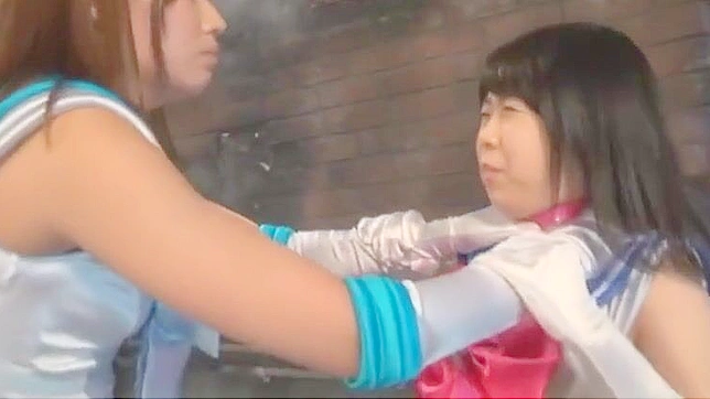 Luscious JAV Babe in Damsel-in-Distress Sex Play Scene