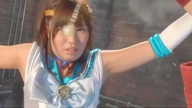 Luscious JAV Babe in Damsel-in-Distress Sex Play Scene