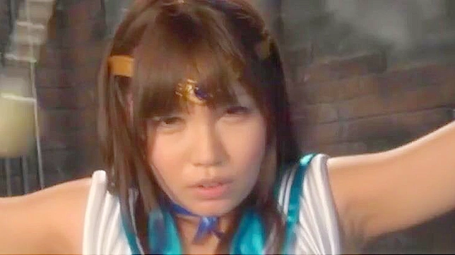 Luscious JAV Babe in Damsel-in-Distress Sex Play Scene