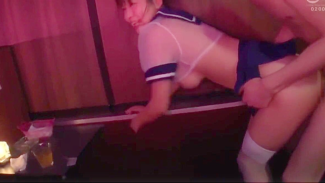 Busty Asian Cosplay Asuna Tempts In Kawaii Outfit Sex