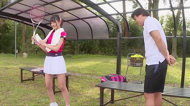 Sara Chan's Hot Japanese Schoolgirl 18+ Workout Gets X-Rated Fast