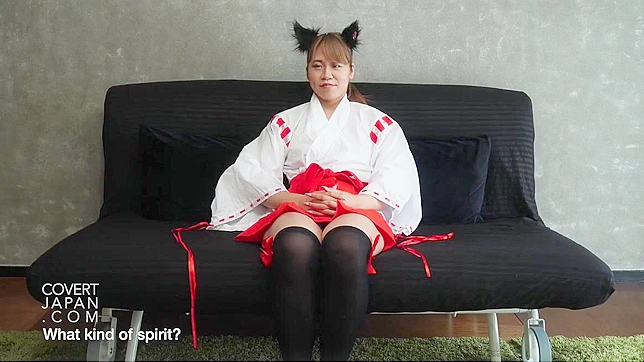 Seductive Japanese Babe Unveils Dark Secrets Amidst Spirit Hunt
