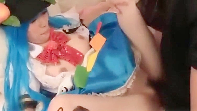 Tempting Jav Secretary Tenshi Hinanawi Toying Pussy & Cock+Sucking ecstasy