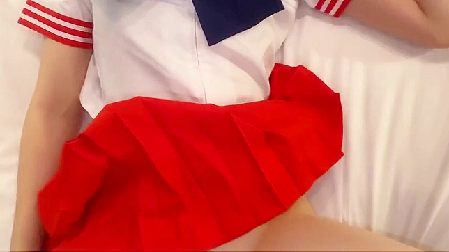 College Jav Beauty in Costume Gets Cuming Creampie Fill