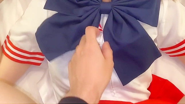 College Jav Beauty in Costume Gets Cuming Creampie Fill