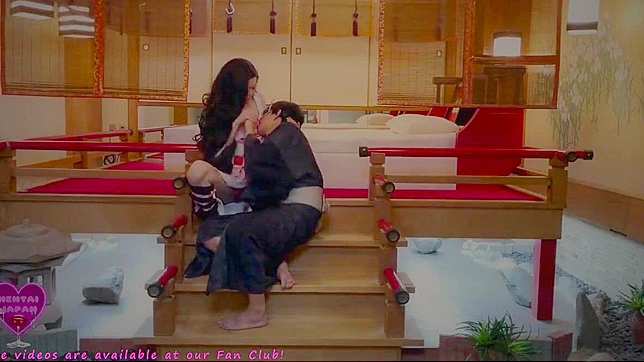Kamado Nezuko Seductively Fucks at Yoshiwara Red Light District