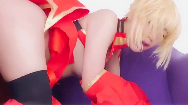 Enchanting JAV Goddess in Sexy Cosplay Shows Her Curves