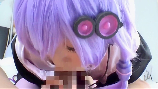 Lustful Japanese Cosplayer Seduces With Hot Handjob Action