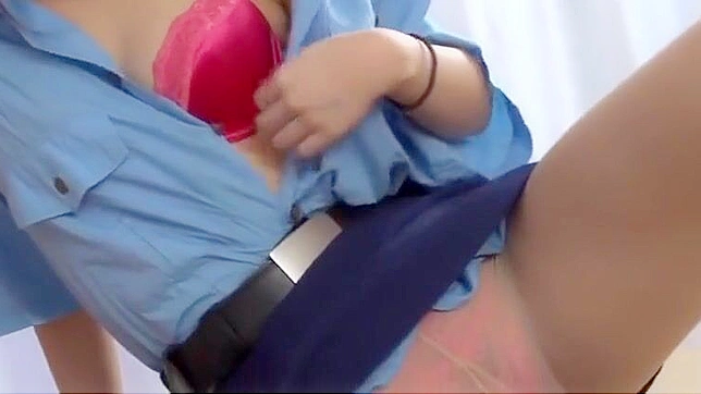 Hot Cop Cosplay by Matsushita Sayumi for Steamy Encounter