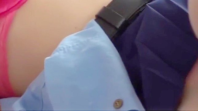 Hot Cop Cosplay by Matsushita Sayumi for Steamy Encounter