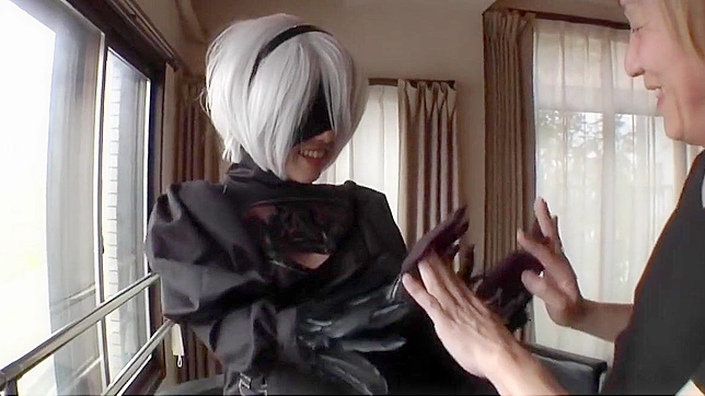 Alluring Misa Automata in Cosplay Sex Adventure Scene