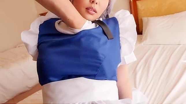 Stocking-clad Enchantress Seduces in Sultry JAV Scene