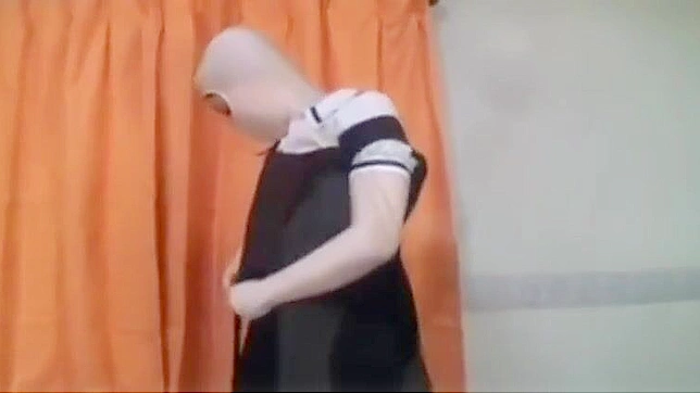 Kinky Kigurumi Fantasy Fulfillment via Tempting Gloved Handjob