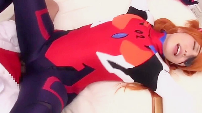Asuka Evangelion Tempts You With Her Sultry Anime Cosplay Fantasy