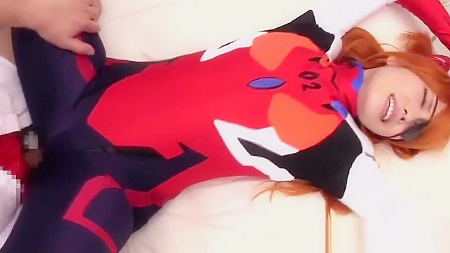 Asuka Evangelion Tempts You With Her Sultry Anime Cosplay Fantasy