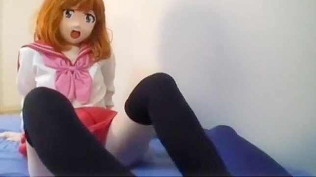 Sizzling JAV Star Wears Seductive Stockings for Hot Action