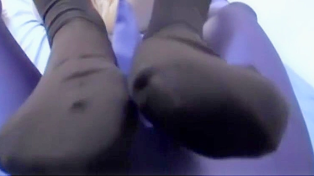 Sizzling JAV Star Wears Seductive Stockings for Hot Action