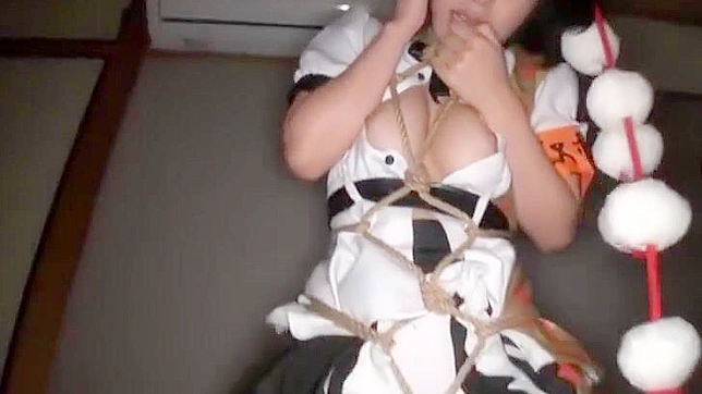 Hogtied JAV Beauty Awaits Your Every Desire and Pleasure