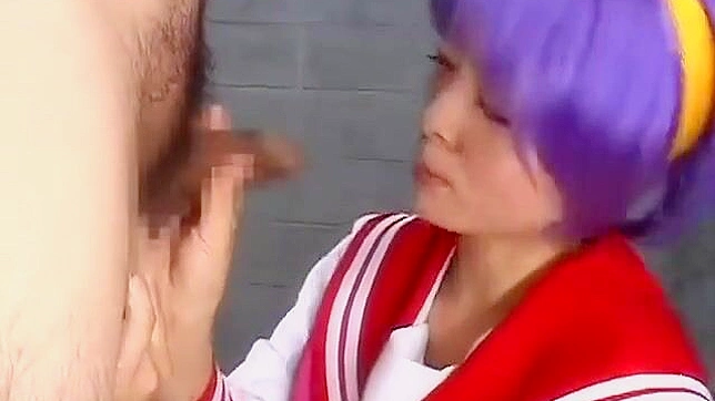Alluring Lucky Star Tsukasa Gives Seductive Cum-Worthy Blowjob