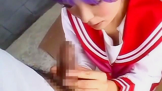 Alluring Lucky Star Tsukasa Gives Seductive Cum-Worthy Blowjob