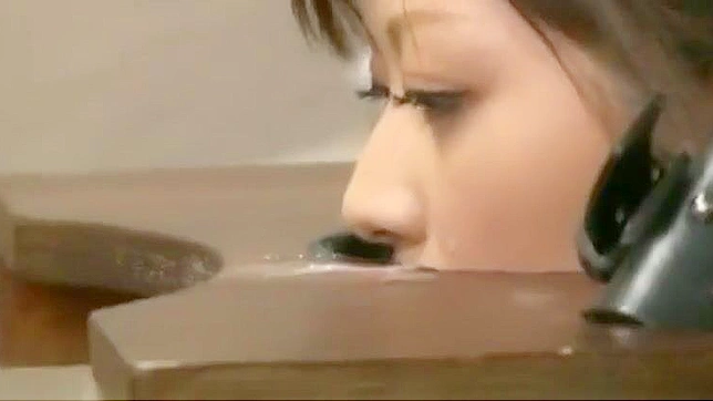 Luscious Haruki Sato Takes Loads in Raw JAV Bukkake Delight