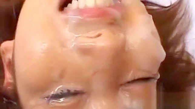 Horny JAV Star Gets Her Mouth Filled by Thick Cock