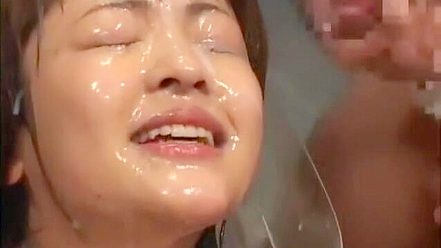 Dive into Japanese Bukkake - A JAV Orgy of Raw Passion & Cum