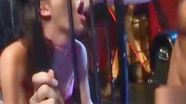 Sizzling JAV Star Seductively Swallows Seed in Heated Act 3