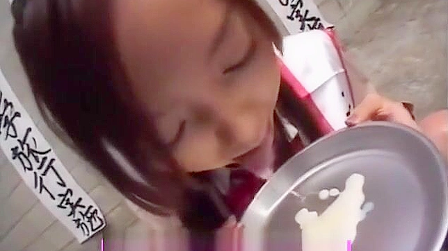 Asian Teen 18+ Craves Cum Cakes, Seductively Devours Dessert Like Pro