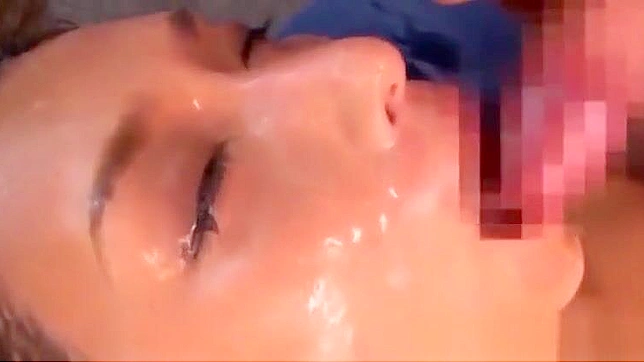 JAV Enchantress Seduces with Irresistible Bukkake Pleasure Show