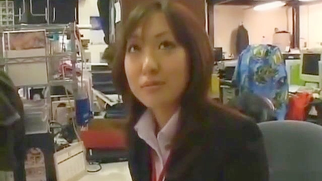 Seductive JAV Star Takes On Massive Bukkake Load Skillfully