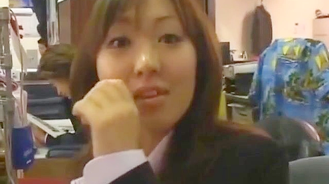 Seductive JAV Star Takes On Massive Bukkake Load Skillfully