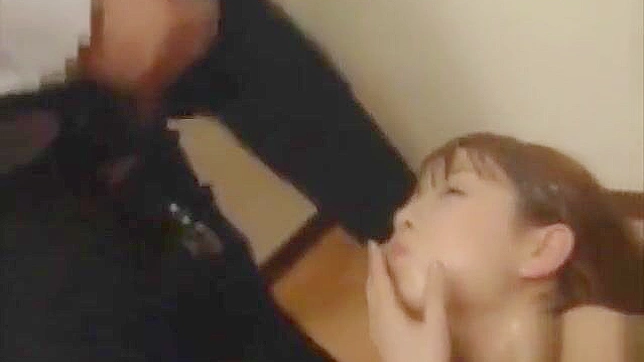 Delighted JAP Teacher Gets Facial Loads After Hot Blowjob