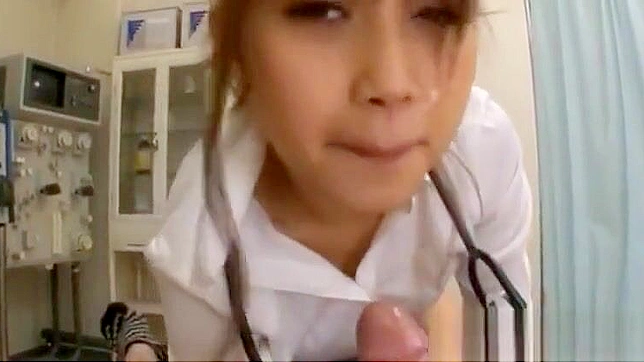 Enchanted Japanese Beauty Tempts with Seductive Bukkake Fun