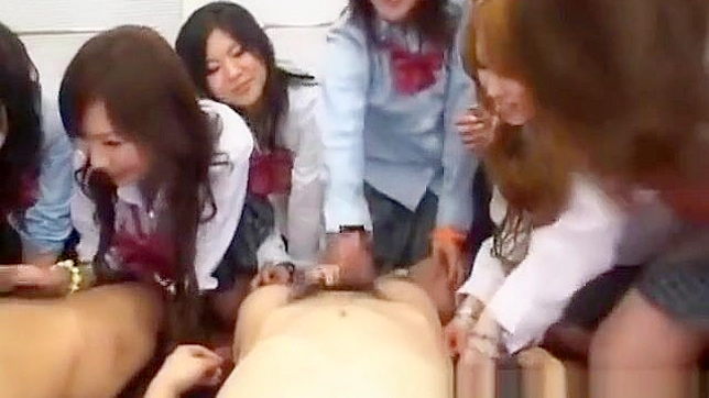 Hot Party Girls Enjoy Cum-Filled Faces in Wild Bukkake Orgy