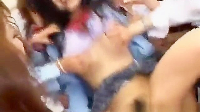 Hot Party Girls Enjoy Cum-Filled Faces in Wild Bukkake Orgy