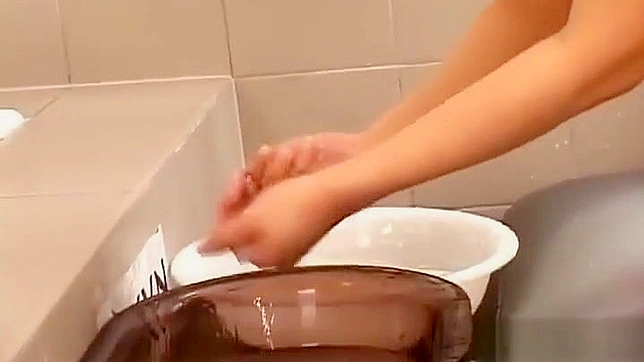 Asian Goddess Takes Loads in Hot Jav Bukkake Orgasm