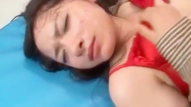 JAV Goddess Facesplattered by Cum in Sensual Orgasmic Showdown