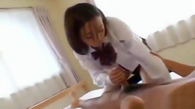 Hot JAV Star Rides Cock Hard While Tempting Men's Dreams