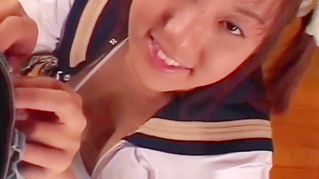 Sensuous Japanese Beauty Enjoys A Delicious Bukkage Party