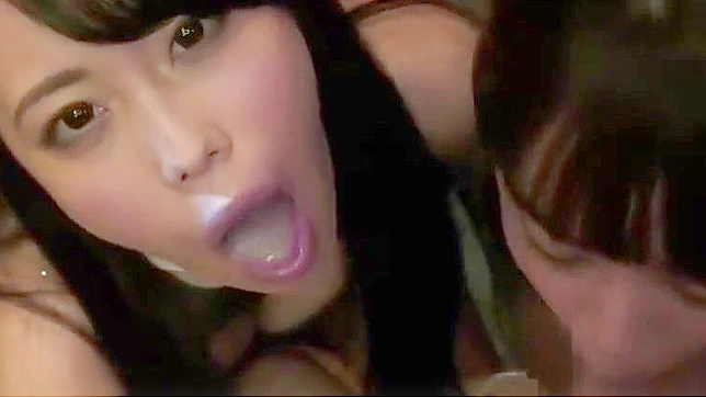 JAV Stars Expertly Devour Semen in Professional Orgies