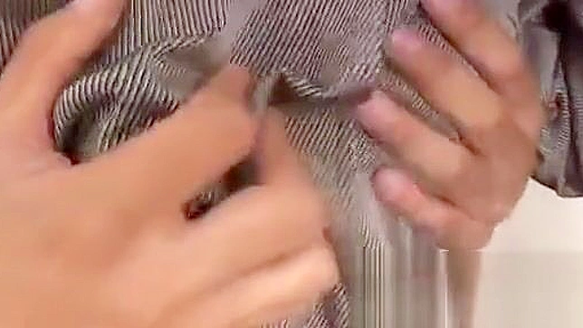 Sensual Japanese Beauty Gets Drenched in Bukkake Bliss